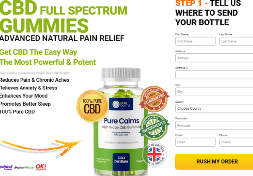 Pure Calms High Grade CBD Gummies order now